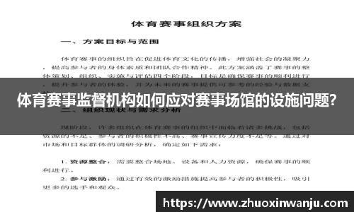 体育赛事监督机构如何应对赛事场馆的设施问题？